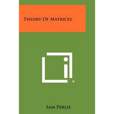 Theory Of Matrices