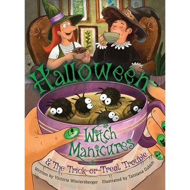 Halloween Witch Manicures & The Trick-or-Treat Trouble