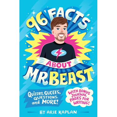 96 Facts about Mrbeast: Quizzes, Quotes, Questions, and More! with Bonus Journal Pages for Writing!