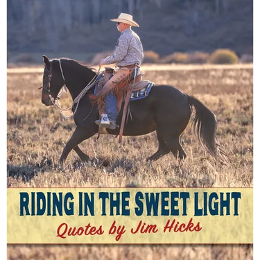 Riding In The Sweet Light Quotes by Jim Hicks