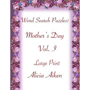 Word Search Puzzles: Mother's Day Vol. I Large Print