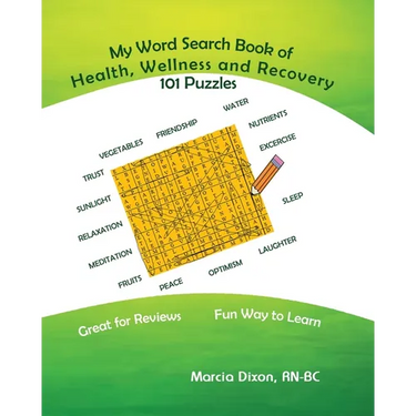 My Word Search Book On Health, Wellness and Recovery