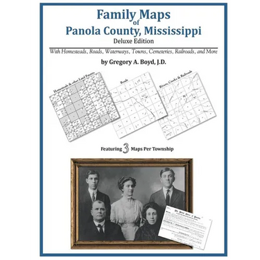 Family Maps of Panola County, Mississippi