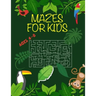 Mazes for Kids: Activity book for Puzzles, and Problem-Solving, Ages 4-8