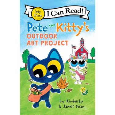 Pete the Kitty's Outdoor Art Project
