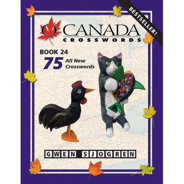 O Canada Crosswords Book 24