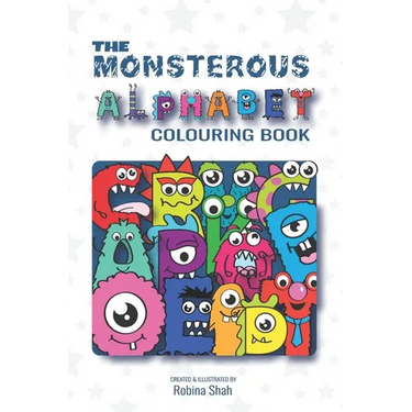 The monsterous Alphabet Colouring Book
