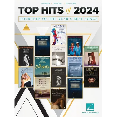 Top Hits of 2024 - Arranged for Piano/Vocal/Guitar