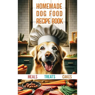Homemade Dog Food Recipe Books for Meals, Treats and Cakes: Pawsitively Delicious Dog Dishes