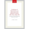 Certificates of Transmission on a Manuscript of the Maqamat of Hariri (Ms. Cairo, Adab, 105): Transactions, American Philosophical Society (Vol. 61, P