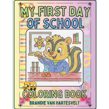 My First Day of School: Coloring Book