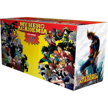 My Hero Academia Box Set 1: Includes Volumes 1-20 with Premium
