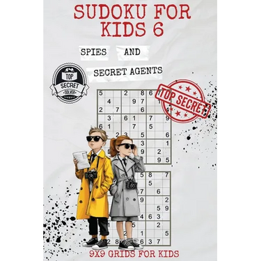 Sudoku for Kids 6: Spies and Secret Agents