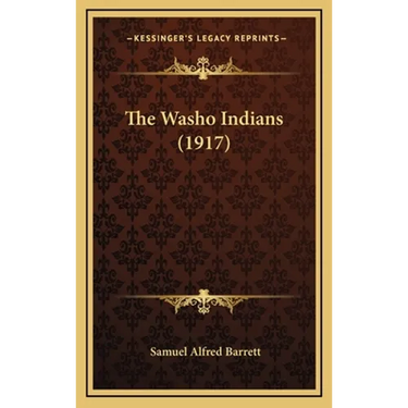 The Washo Indians (1917)
