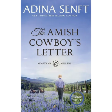 The Amish Cowboy's Letter (Large Print Hardcover)