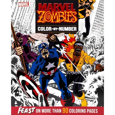 Marvel Zombies Color-By-Number