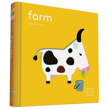 Touchthinklearn: Farm: (Childrens Books Ages 1-3, Interactive Books for Toddlers, Board Books for Toddlers)