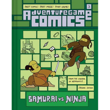 Adventuregame Comics: Samurai vs. Ninja (Book 3): An Interactive Graphic Novel