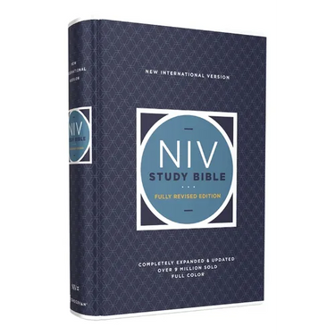 NIV Study Bible, Fully Revised Edition, Hardcover, Red Letter, Comfort Print