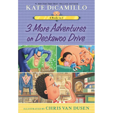 3 More Adventures on Deckawoo Drive: 3 Books in 1: (Includes Eugenia Lincoln and the Unexpected Package, Stella Endicott and the Anything-Is-Possible
