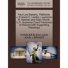 Paul Lee Sweeny, Petitioner, V. Francis D. Lentini, Lawrence R. Keenan and Glen Shenk. U.S. Supreme Court Transcript of Record with Supporting Pleadin