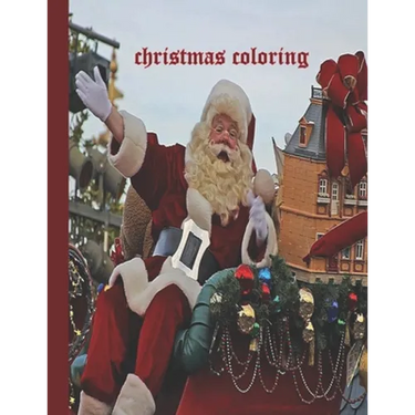 Christmas Coloring: 20 Beautiful Pages to Color with Santa Claus, Reindeer, Snowmen & More. This Christmas Coloring Book is the Perfect Ch