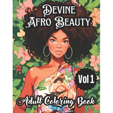 Devine Afro Beauty Coloring Book