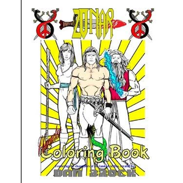 Zonar - Characters Coloring Book