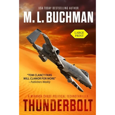 Thunderbolt (large print): a political technothriller