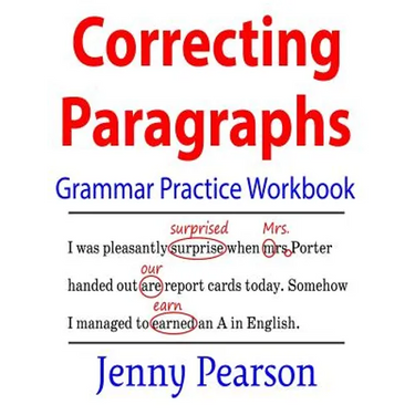 Correcting Paragraphs Grammar Practice Workbook