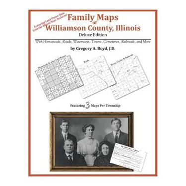 Family Maps of Williamson County, Illinois