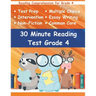 30 Minute Reading Test Grade 4: Reading Comprehension for 4th Grade