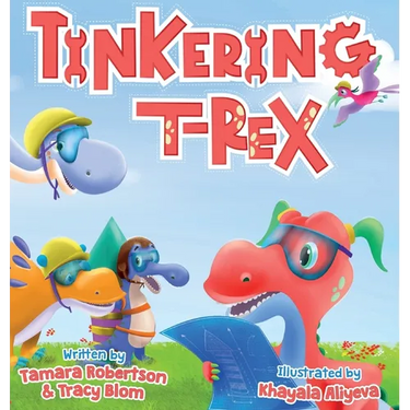 Tinkering T-Rex: Builds a Rocket