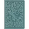 ESV Single Column Journaling Bible, Large Print (Trutone, Paris Sky, Judges 5:3 Design)