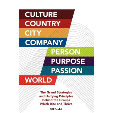Culture, Country, City, Company, Person, Purpose, Passion, World: The Grand Strategies and Unifying Principles Behind the Groups Which Rise and Thrive