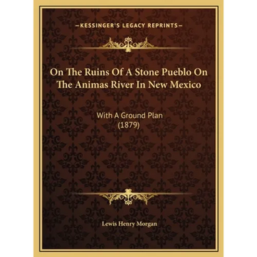 On The Ruins Of A Stone Pueblo On The Animas River In New Mexico: With A Ground Plan (1879)