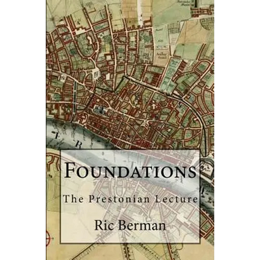 Foundations: The Prestonian Lecture