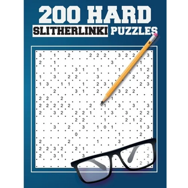 200 Hard Slitherlink Puzzles: Japanese Puzzles