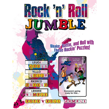 Rock 'n' Roll Jumble(r): Shake, Rattle, and Roll with These Rockin' Puzzles!