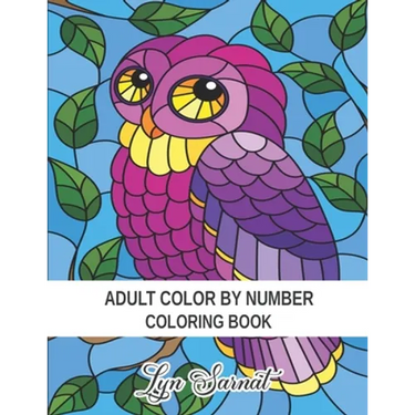 Adult Color By Number Coloring Book: Stress Relieving Design and Relaxing Coloring Pages