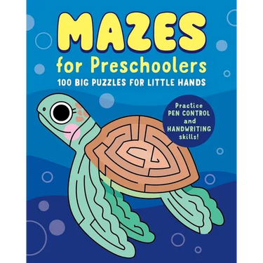 Mazes for Preschoolers: 100 Big Puzzles for Little Hands