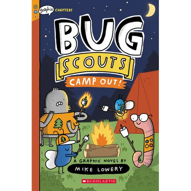 Camp Out!: A Graphix Chapters Book (Bug Scouts #2)