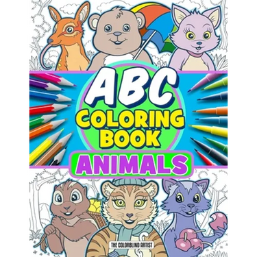 ABC Coloring Book Animals: Coloring Book for KIds - All ages