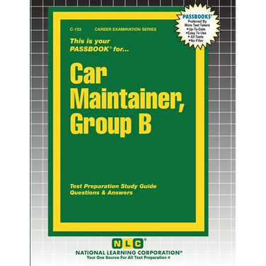 Car Maintainer, Group B