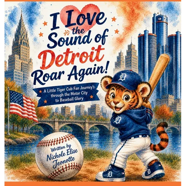 I Love the Sound of Detroit Roar Again!: A Little Tiger Cub Fan Journey's through the Motor City to Baseball Glory