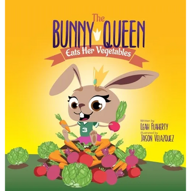 The Bunny Queen Eats Her Vegetables