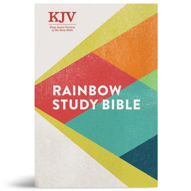 KJV Rainbow Study Bible, Hardcover: King James Version of the Holy Bible