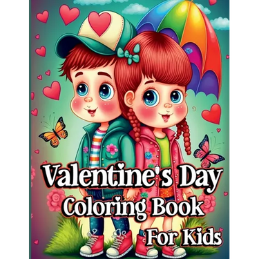 Valentine's Day Coloring Book For Kids