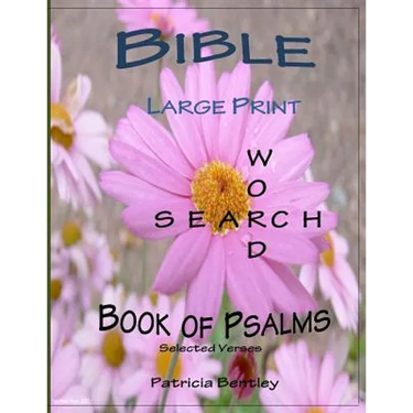 Bible Large Print Word Search: Book of Psalms (Selected Verses)
