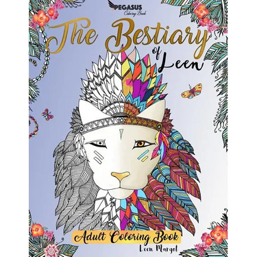 Adult coloring books: The Bestiary of Leen